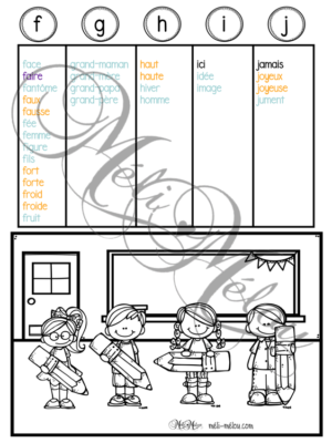 Liste orthographique 2