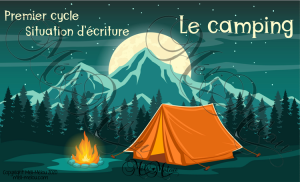 Situation d’écriture – Le camping