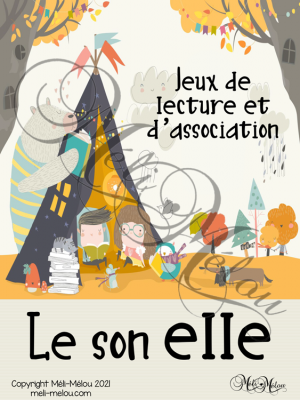 Jeux d&rsquo;association et de lecture – Le son elle