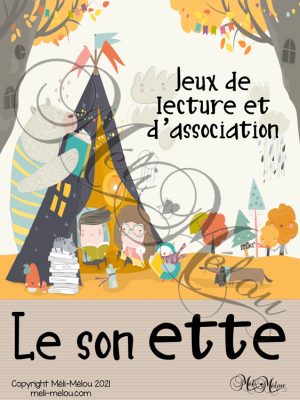 Jeux d&rsquo;association et de lecture – Le son ette