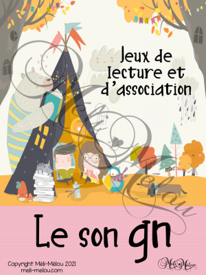Jeux d&rsquo;association et de lecture – Le son gn