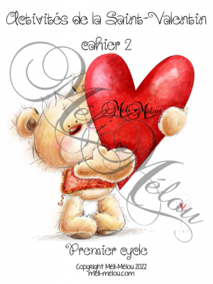 Activités de la Saint-Valentin Cahier 2