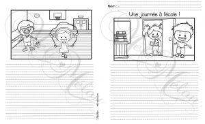 Situation d’écriture – Une journée à l&rsquo;école