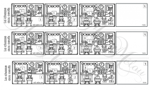 Signet d&rsquo;écriture – La chasse aux oeufs