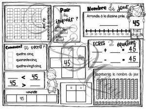 Le nombre du jour 4 – Dizaine