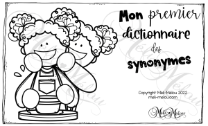 Mon premier dictionnaire des synonymes