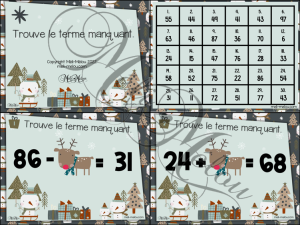 Cartes à tâches – Terme manquant