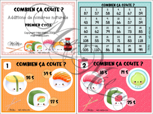 Cartes à tâches – Combien ça coute?