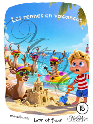 Collection Lutin et flocon – #15 – Les rennes en vacances