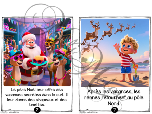Collection Lutin et flocon – #15 – Les rennes en vacances
