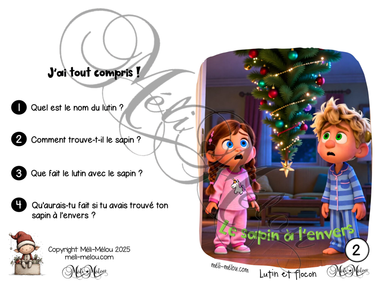 Collection Lutin et flocon - #2 - Le sapin à l'envers – Image 3