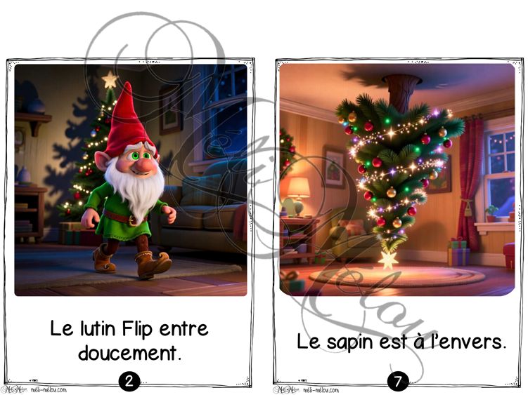 Collection Lutin et flocon - #2 - Le sapin à l'envers – Image 2