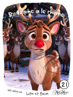 Collection Lutin et flocon – #21 – Rudolphe a le rhume