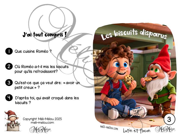 Collection Lutin et Flocon - #3 - Les biscuits disparus – Image 3