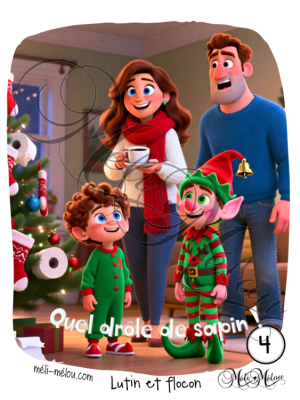 Collection Lutin et flocon – #4 – Quel drôle de sapin!