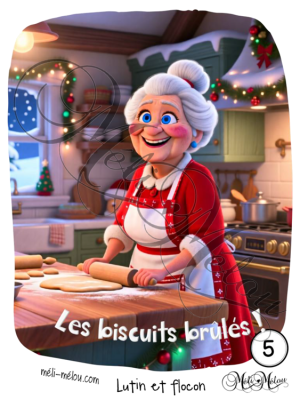 Collection Lutin et flocon – #5 – Les biscuits brûlés!