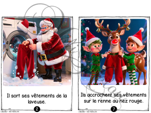 Collection Lutin et flocon – #6 – Le père Noël fait son lavage