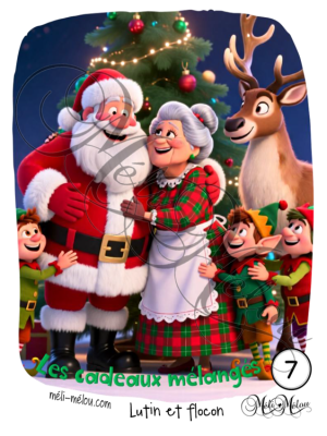 Collection Lutin et flocon – #7 – Les cadeaux mélangés