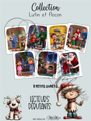Collection Lutin et flocon – L&rsquo;ensemble (25 livrets)