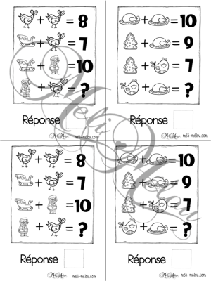 Énigmes mathématiques de Noël