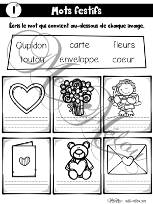 Amitié en fête – Cahier de la St-Valentin