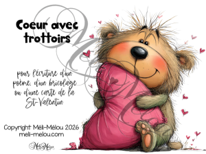 Coeur avec trottoirs