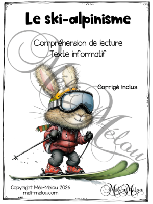 Compréhension de lecture – Le ski-alpinisme