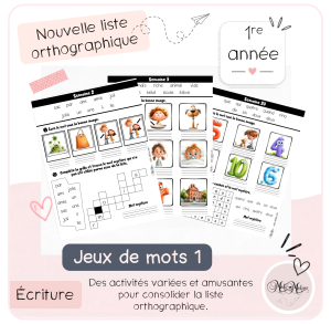 Jeux de mots 1