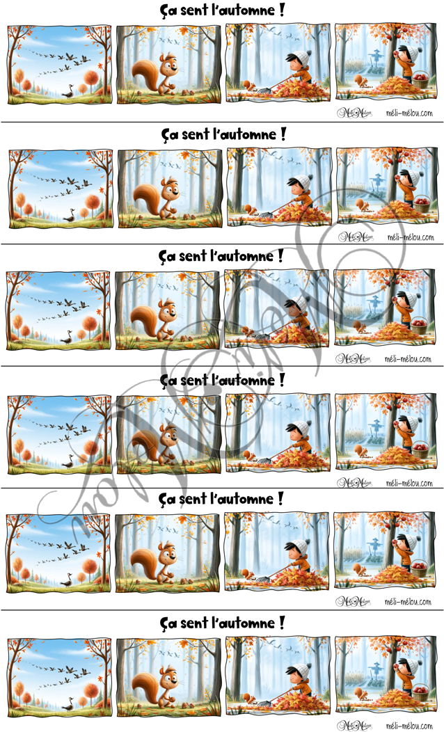 Ça sent l'automne ! (Signet d'écriture) – Image 2