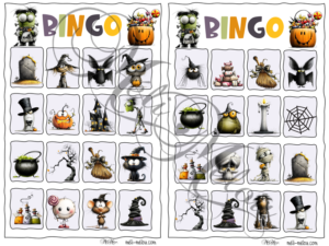 Bingo des créatures