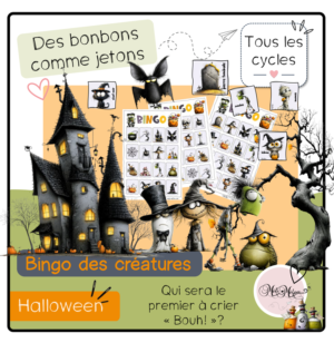 Bingo des créatures