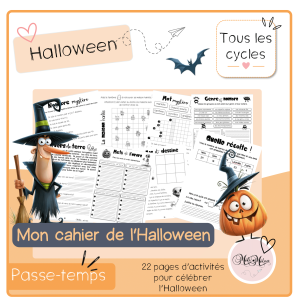 Mon cahier de l&rsquo;Halloween