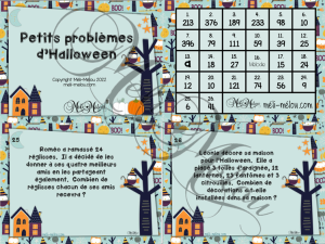 Petits problèmes d&rsquo;Halloween