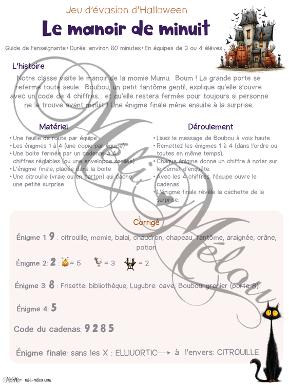 Le manoir de minuit - Jeu d'évasion – Image 5