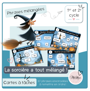 La sorcière a tout mélangé !