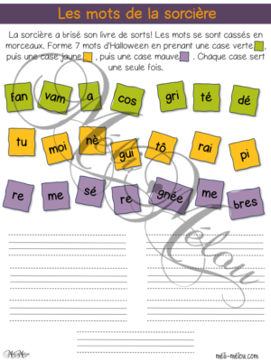 Les mots de la sorcière