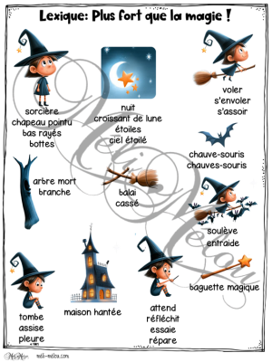 Plus fort que la magie – Lexique