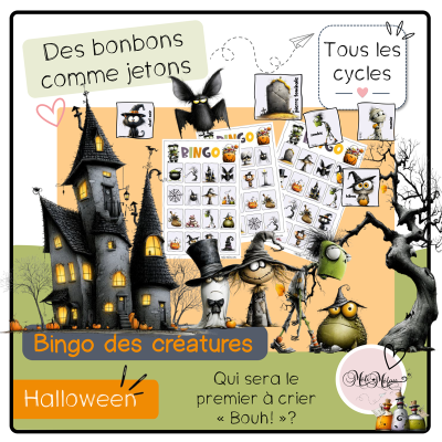 Bingo des créatures