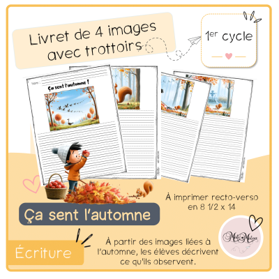 Ça sent l'automne ! Livret (Trottoirs)-0
