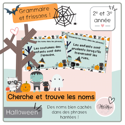 Carte à tâches Cherche et trouve les noms