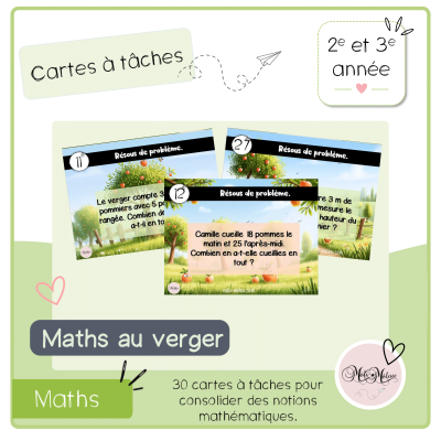 Cartes à tâche-Maths au verger 2-0